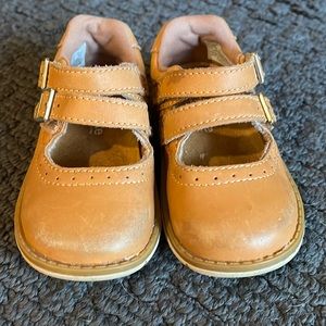 Adorable brown Mary Janes